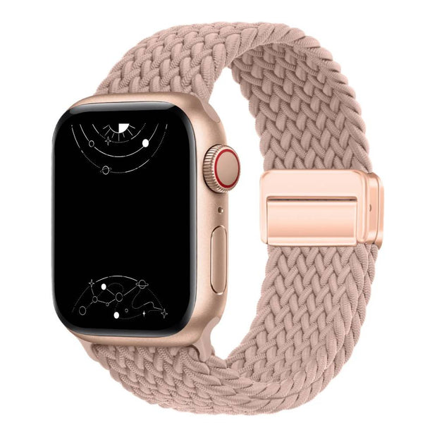 APPLE SERIES 9 WATCH WITH BRAIDED LOOP MAGNETIC STRAP