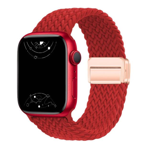 APPLE SERIES 9 WATCH WITH BRAIDED LOOP MAGNETIC STRAP