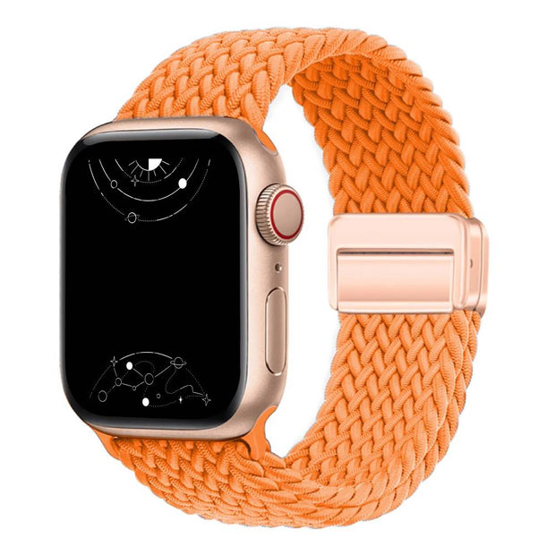 APPLE SERIES 9 WATCH WITH BRAIDED LOOP MAGNETIC STRAP