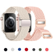 APPLE SERIES 9 WATCH WITH BRAIDED LOOP MAGNETIC STRAP